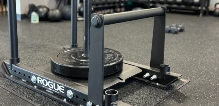 Weights on rack in Mind Over Core